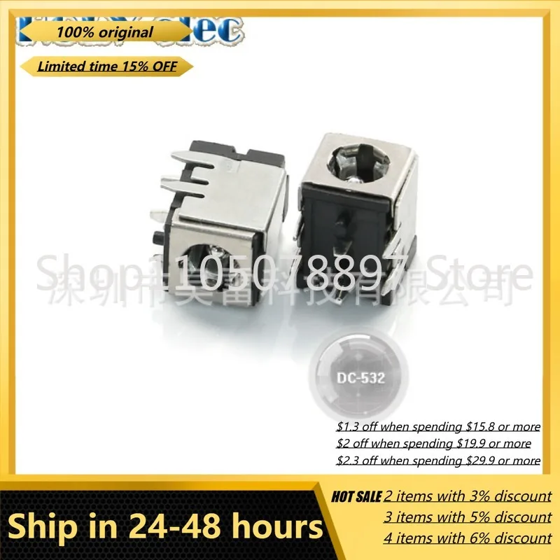 Conector de alimentação DC para Gateway ML6230 ML6232 MX643