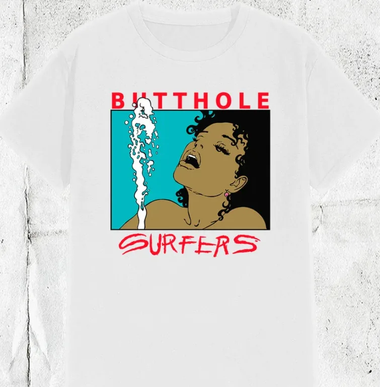 

Vintage 90S Butthole Surfers Band T-Shirt Gift For Fans Short Sleeves S-5Xl