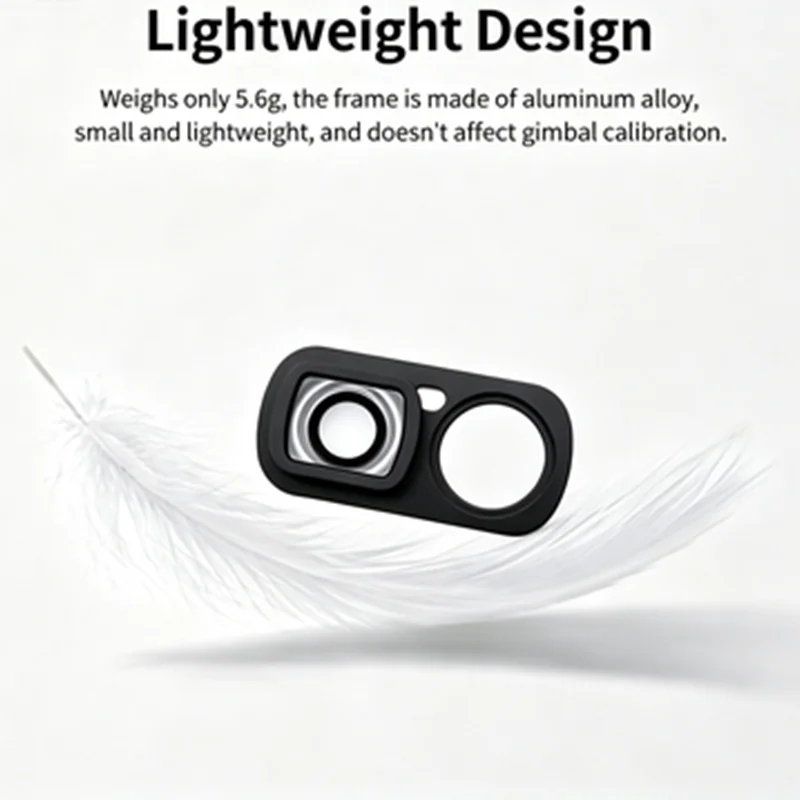 For Insta 360 Luna Ultra Augmented Lens High-definition Transparency Magnetic Fast-release Lens That Increases The Viewing Angle