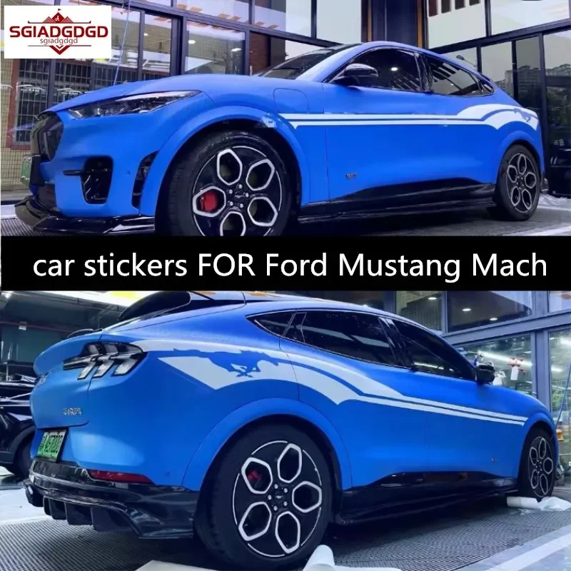 Car stickers FOR Ford Mustang Mach body appearance custom decoration fashion sports decal accessories