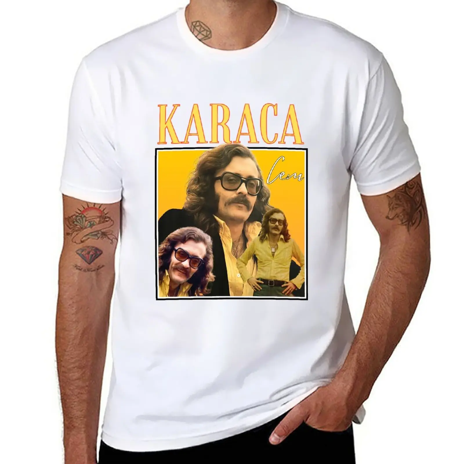 New Cem Karaca Design T-Shirt Aesthetic clothing funny t shirts sports fan t-shirts mens plain t shirts