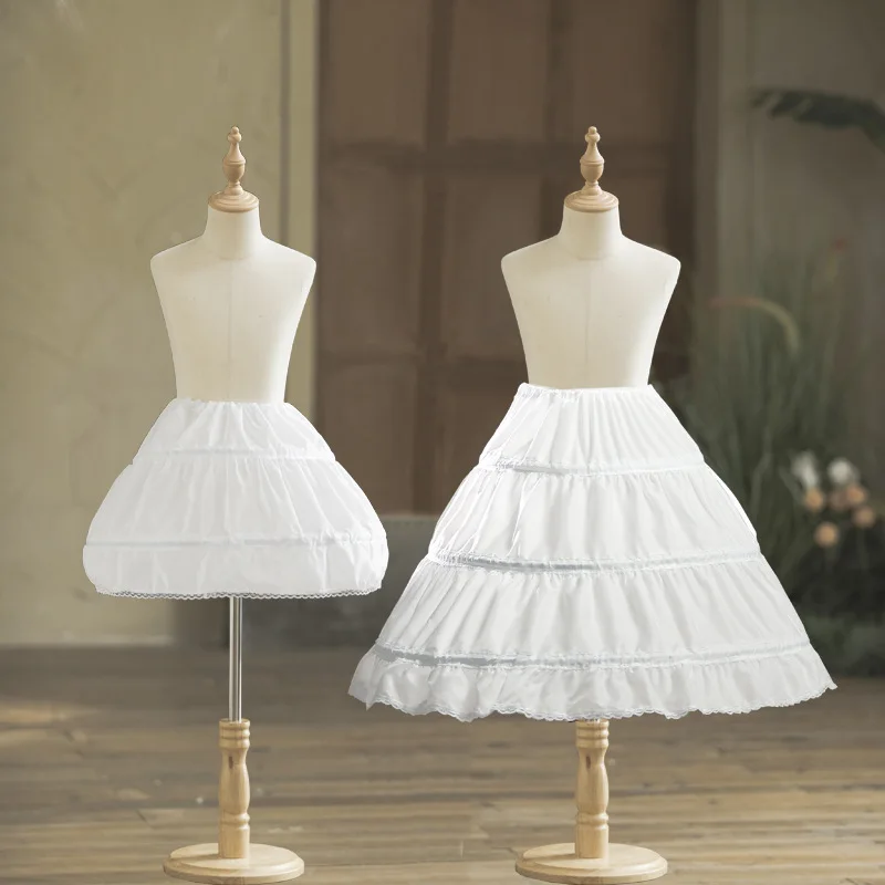 White Girls Petticoat Underskirt for Party 2 Styles Petticoa