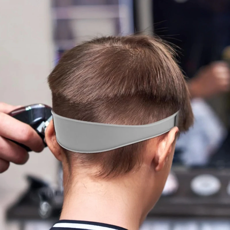 Push-cut Comb, Men's Styling Flat Comb, Curved Push-edge Comb, Gradient Positioning Comb, Special for Hair Salon