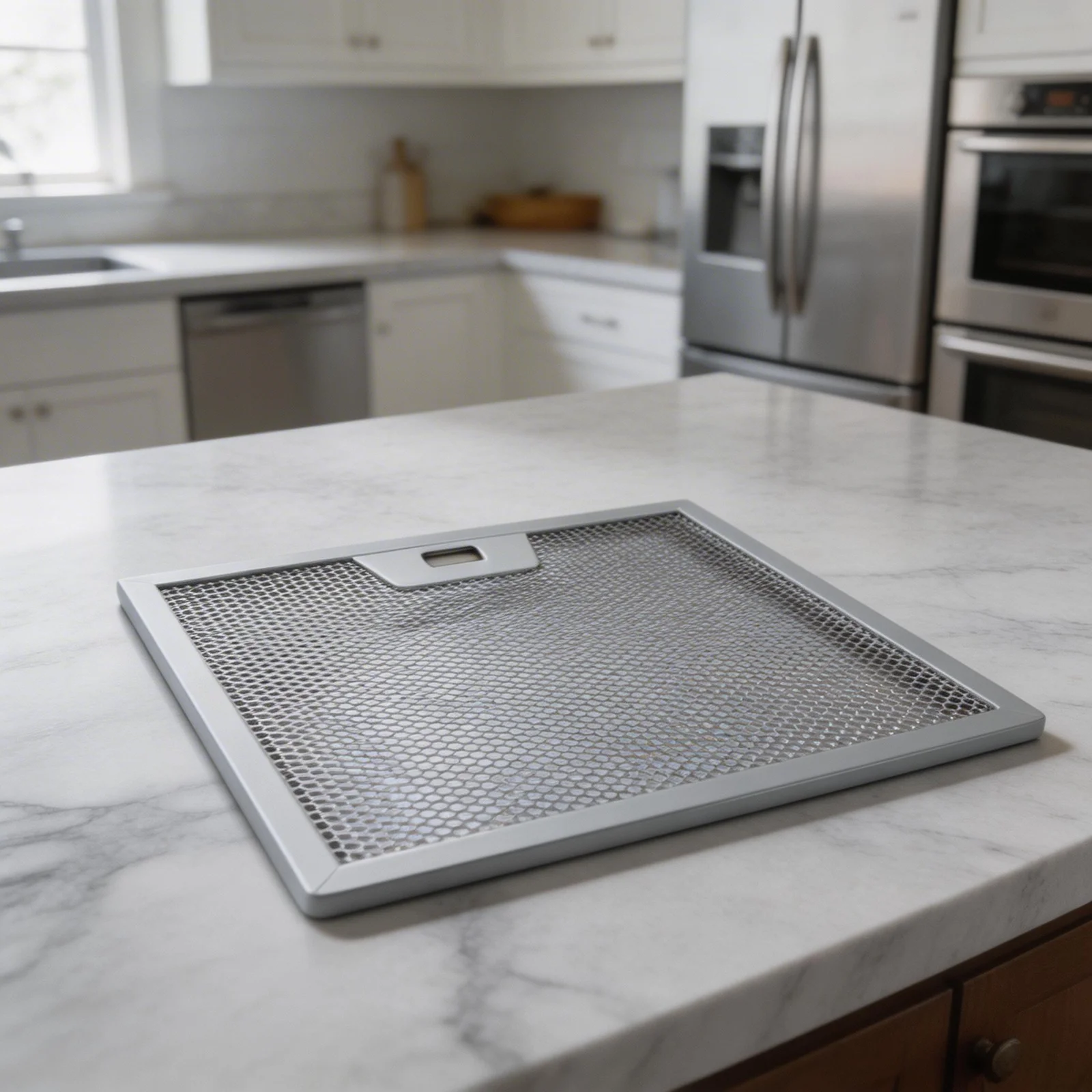 2025 3pc Aluminum Range Hood Grease Filters 300x250mm Silver Air Filter Screen Replacement Maintains Fresh Kitchen Environment