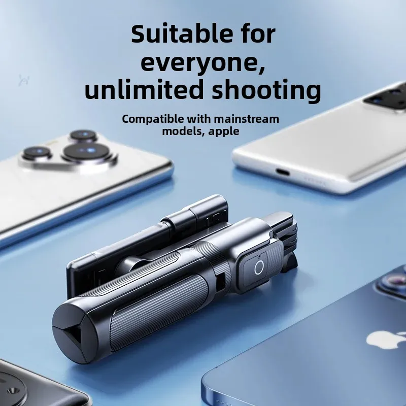 Selfie Stick do telefonu, Statyw do selfie, Statyw do smartfona Insta360, Składany selfie stick, Statyw do telefonu z uchwytem, Bluetooth — zdjęcie produktu 3