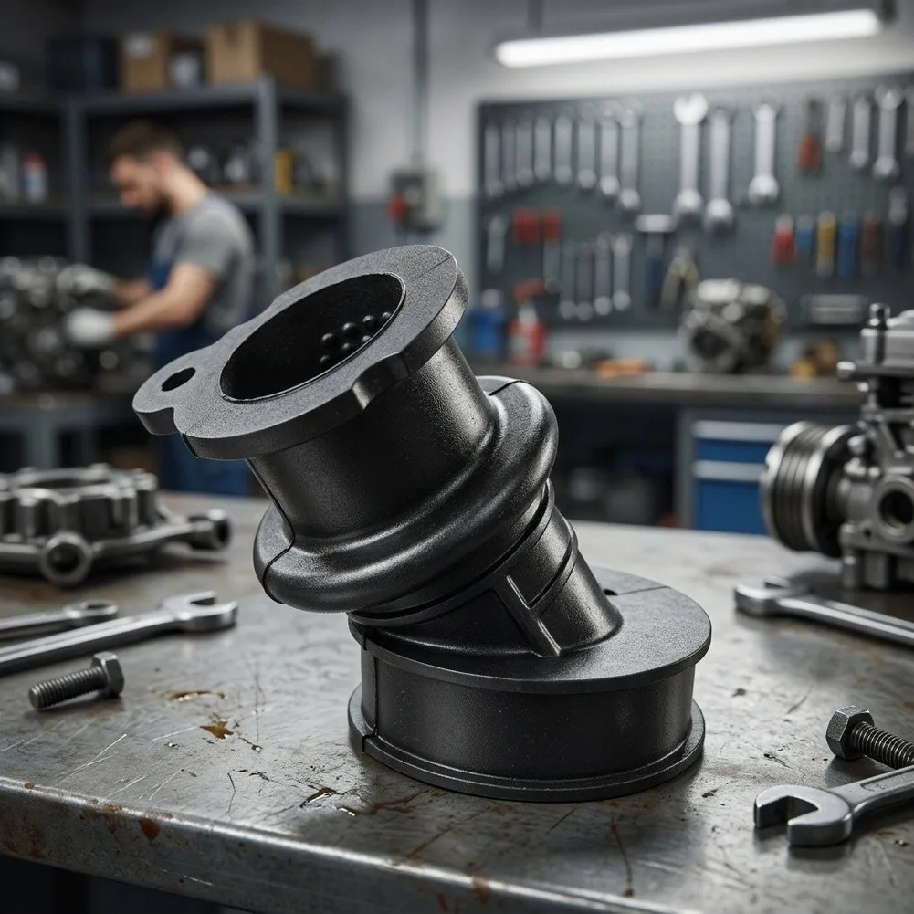 Intake Pipe For Chainsaw Power Tool Part Rubber Air Duct Air Intake Pipe Easy Installation Maintenance-Friendly