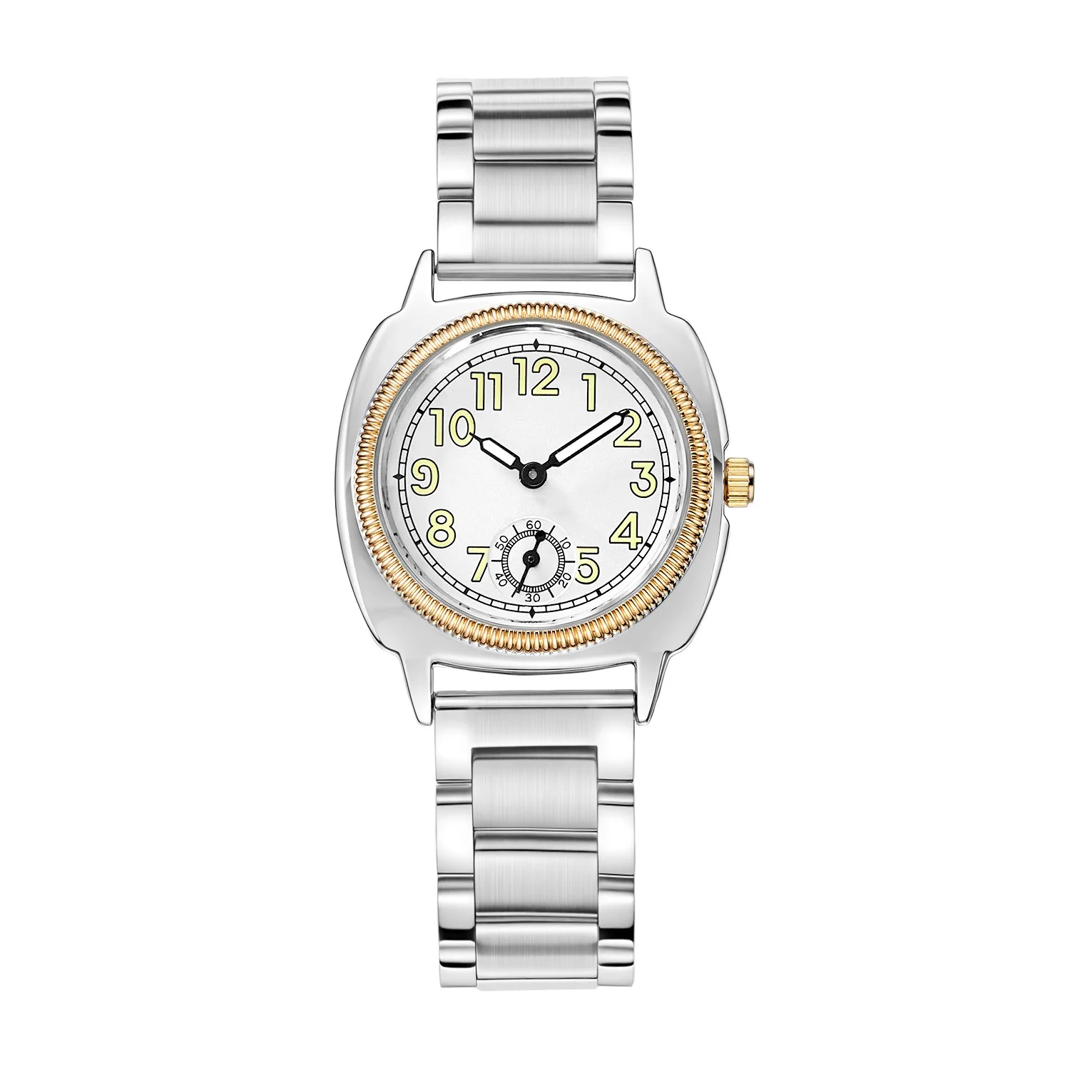 Suitable for  Medieval Quartz  Men's and Women's Fashion Niche Literary and Artistic Style Steel Waterproof Couple Watches