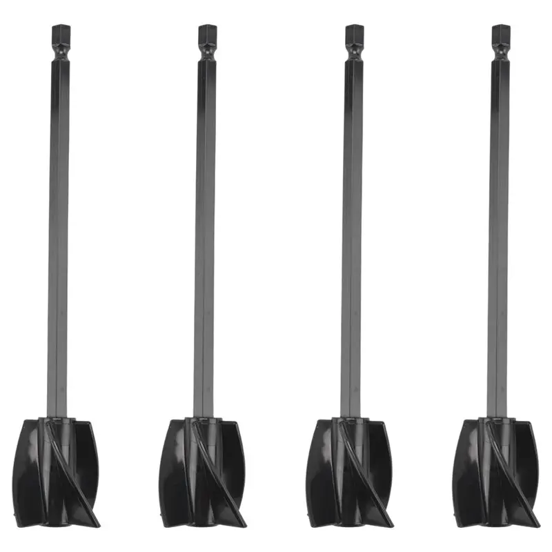 

A93Z Resin Mixer Paddles, Epoxy Mixer Attachment For Powerful Mixing, Reusable Paint Mixer, Paint Stirrer Drill Attachment