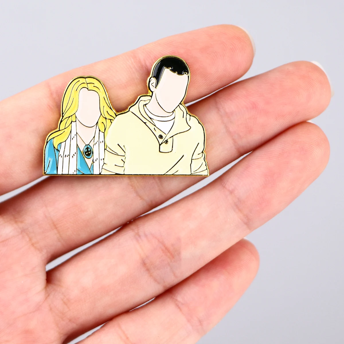 Twilight Enamel Pin TV Show Brooches for Women Lapel Pins Badges on Backpack Clothing Accessories Fashion Jewelry Fans Gift