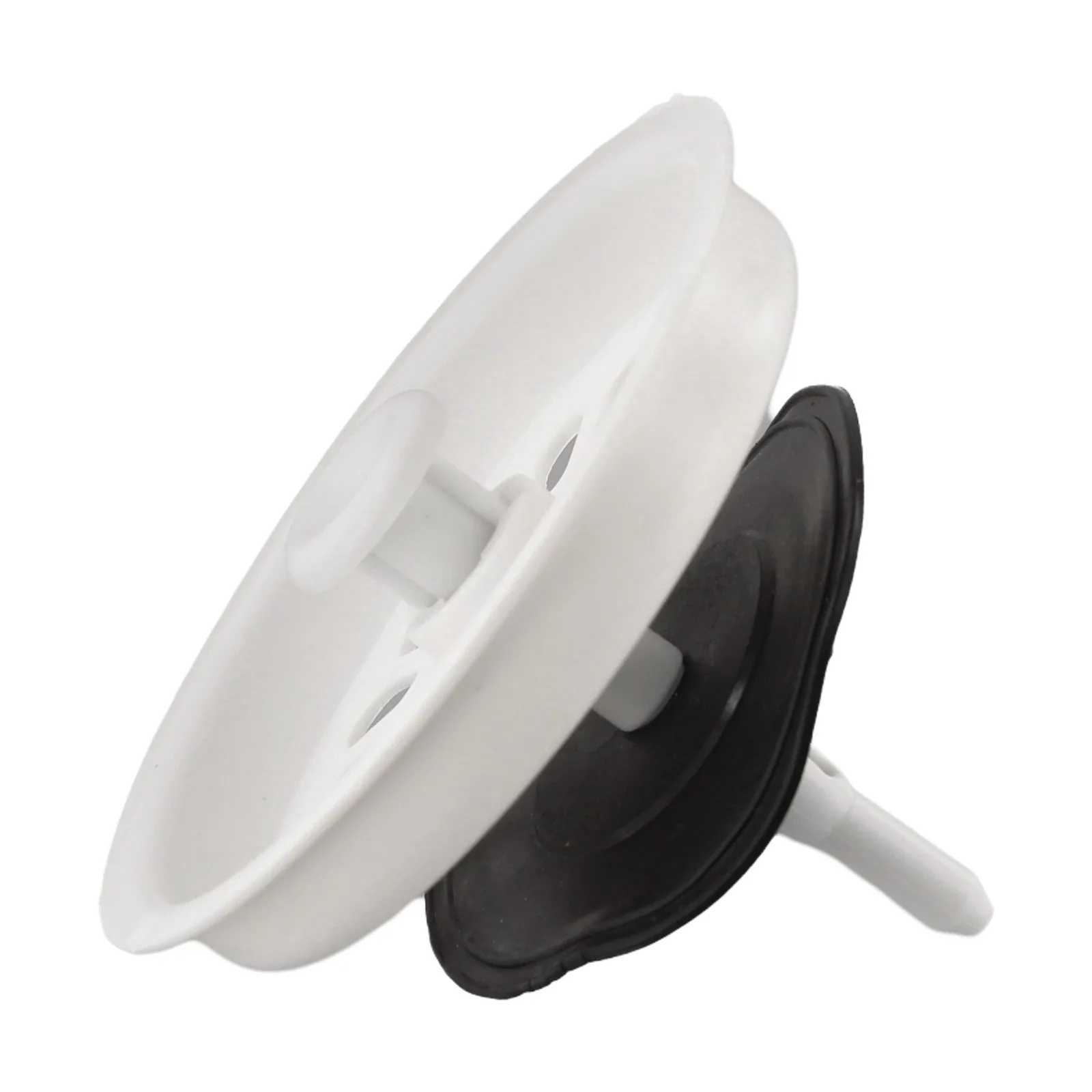 1Pcs Kitchen Sink White Plastic Cover Vegetable Washing Basin Water Drain Old-Fashioned Water Plug Drain Sealing Umbrella