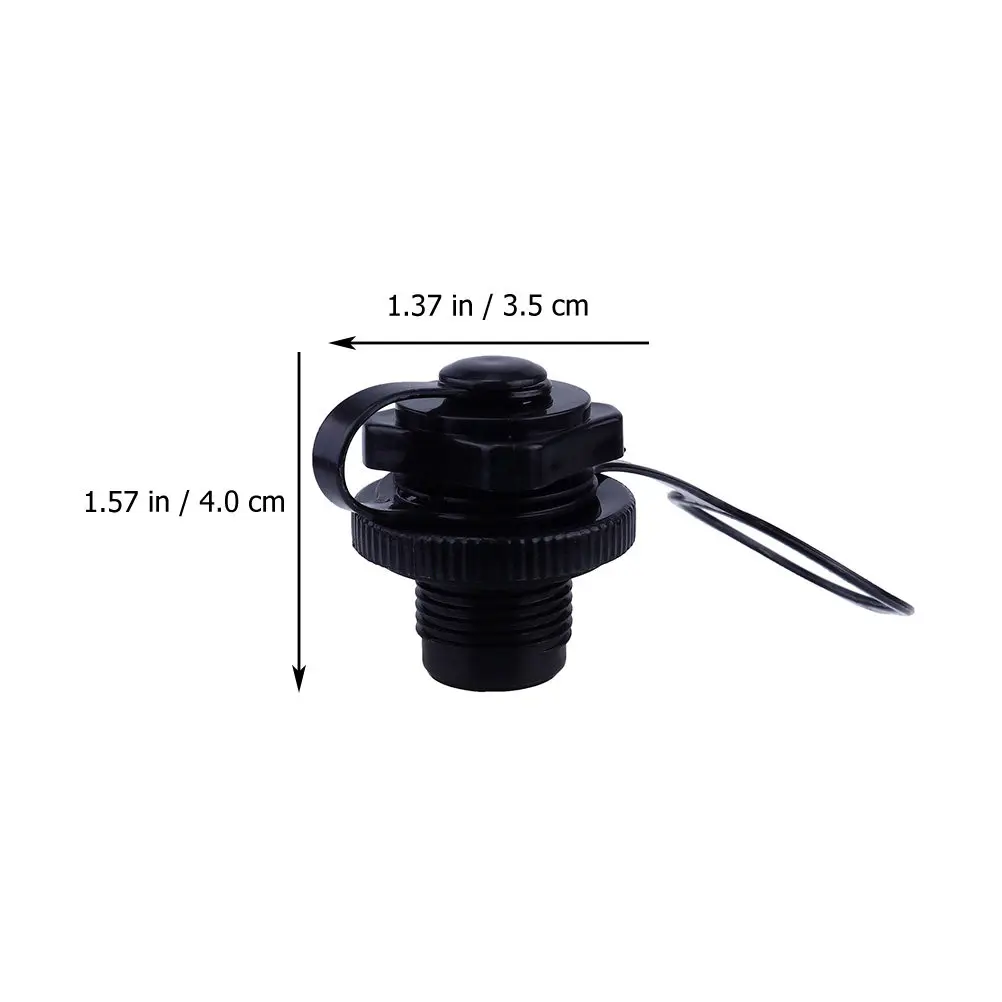 Boston Valve Replacement 22Mm Inflatable Boat Air Valve Kayak Pump Adapter Air Cap Screw Nozzle for Dinghy Mattress