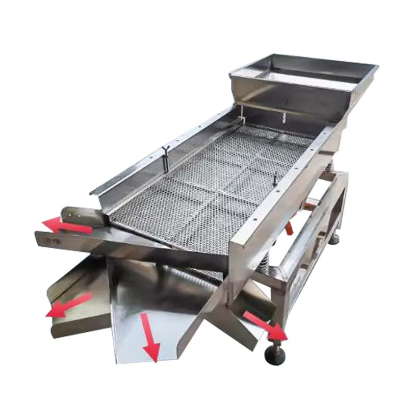 

Small Rice Grading Screen Vibrating Linear Screen Sorting Vibrating Screen Broken Rice Screen Plastic Particle Screen Machine