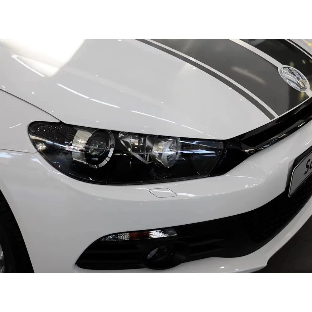 For VW Scirocco 2008-2015 Headlight Cover Lampshade Transparent Lampshade Clear Car Light Glass  MaskLamp Shell Car Accessories