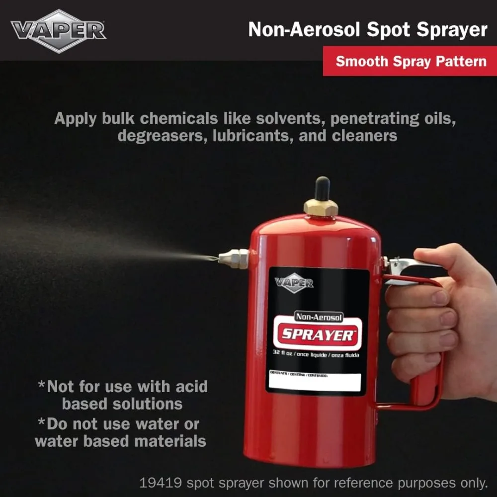 Imagem -03 - Vaper 19419 Pulverizador Não-aerossol Spray Red Spot 32 oz