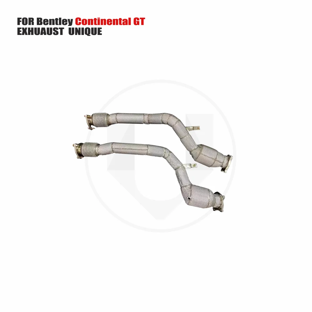 

UNIQUE Car Accessories Exhaust Downpipe High Flow Performance for Bentley Continental GT With OPF Catalytic Converter