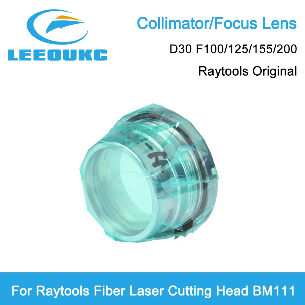 Original Raytools BM111 Collimating&Focusing Lens D30 F100/125/155mm 120AG0800A 120AG0600A for Raytools BM111 Laser Cutting Head