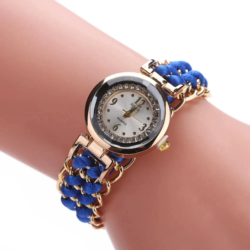 Bohemian Style Fashion Creative Woven Bracelet Watch