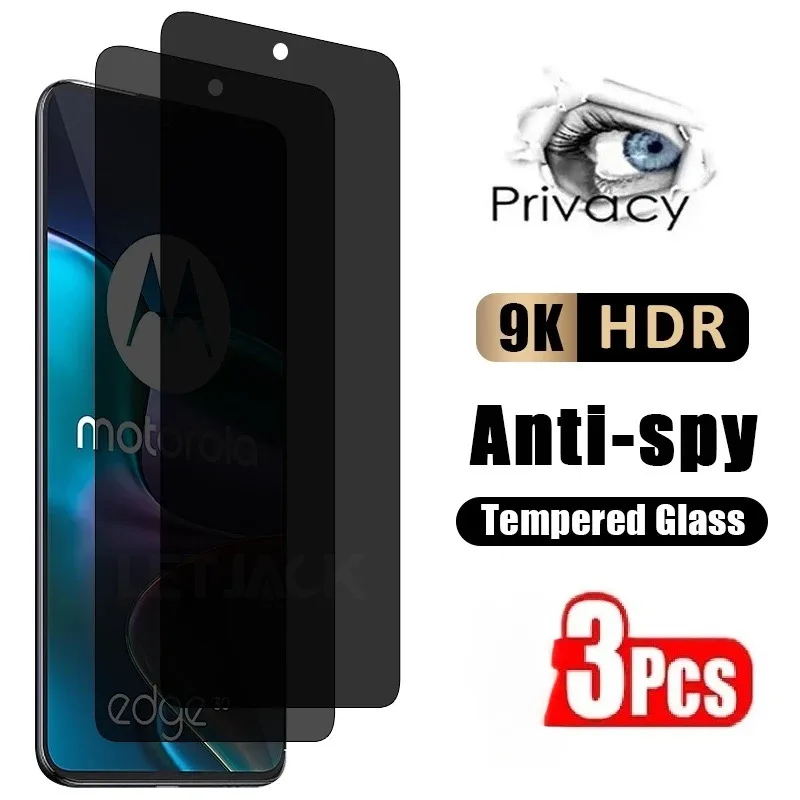 

2-3Pcs Privacy Tempereed Glass Screen Protector Anti-Spy for MOTO G85 G50 G84 G34 G54 G53Y G53J 5G Power G Stylus 5G 2024