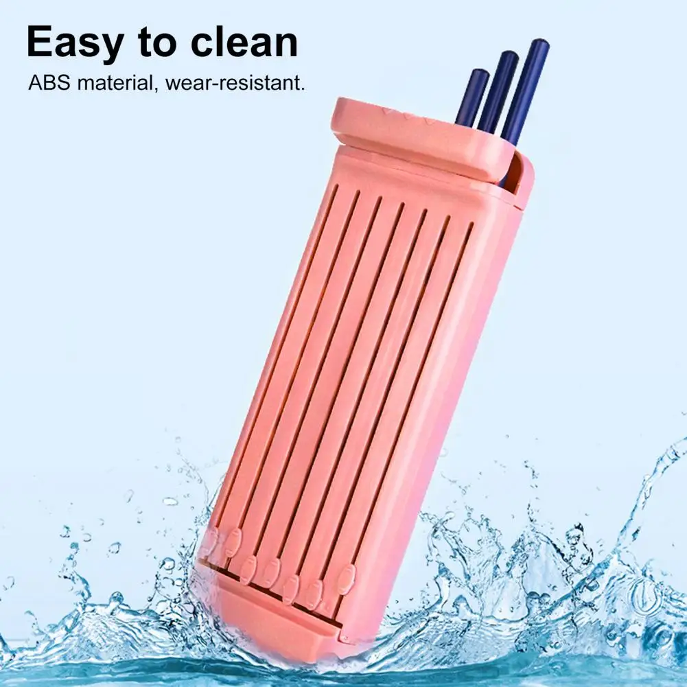 Pencil Case with Magnetic Lock 7 Compartments Waterproof Pen Box for Students Kids School Supplies with Pencils Eraser Rulers