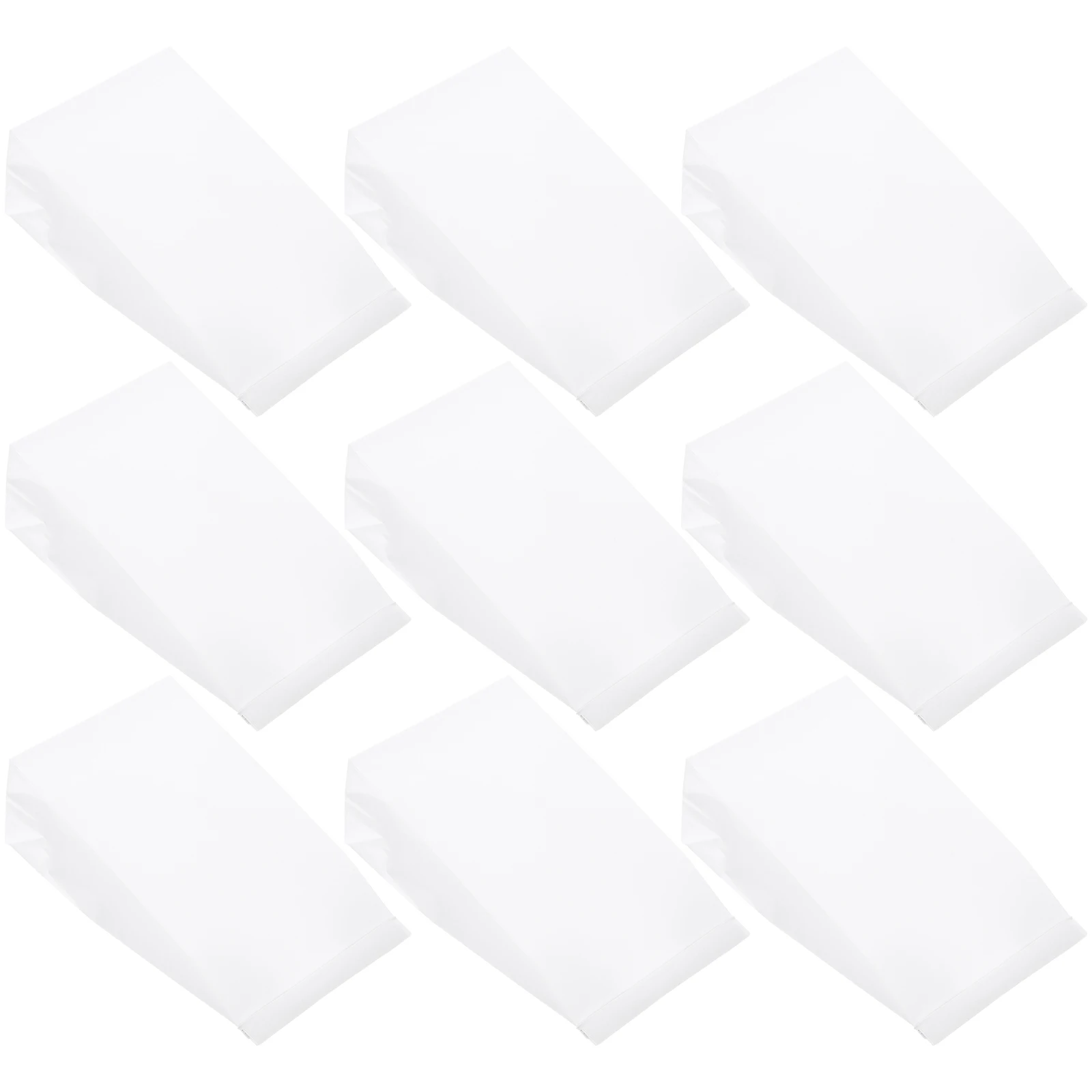 

25 pcs Mini Vomit Bags Eco Friendly Biodegradable Car Pregnant Women Travel Sickness Emesis Bag White Cowhide Film