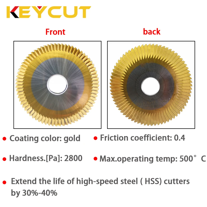 Hermex Cutter 60x7.3x12.7 Fits Hermex DUP-310 DUP-200 DUP-300 Key Duplicator Aftermarket Locksmith Tools