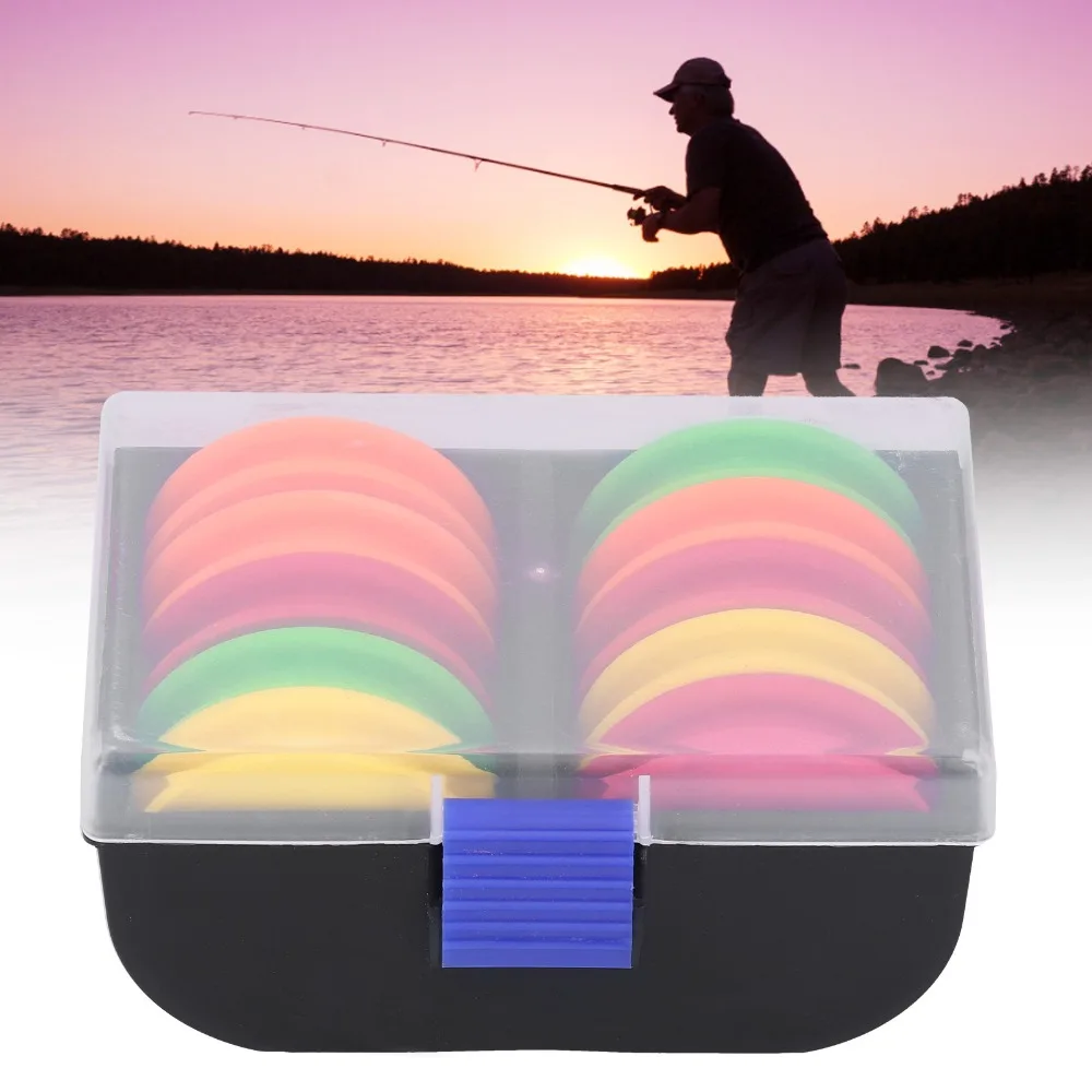 10PCS Foam Fishing Line Spool Random Color 6.5cm in Diameter Fishing Winding Board Lightweight Fishing Line Storage Board