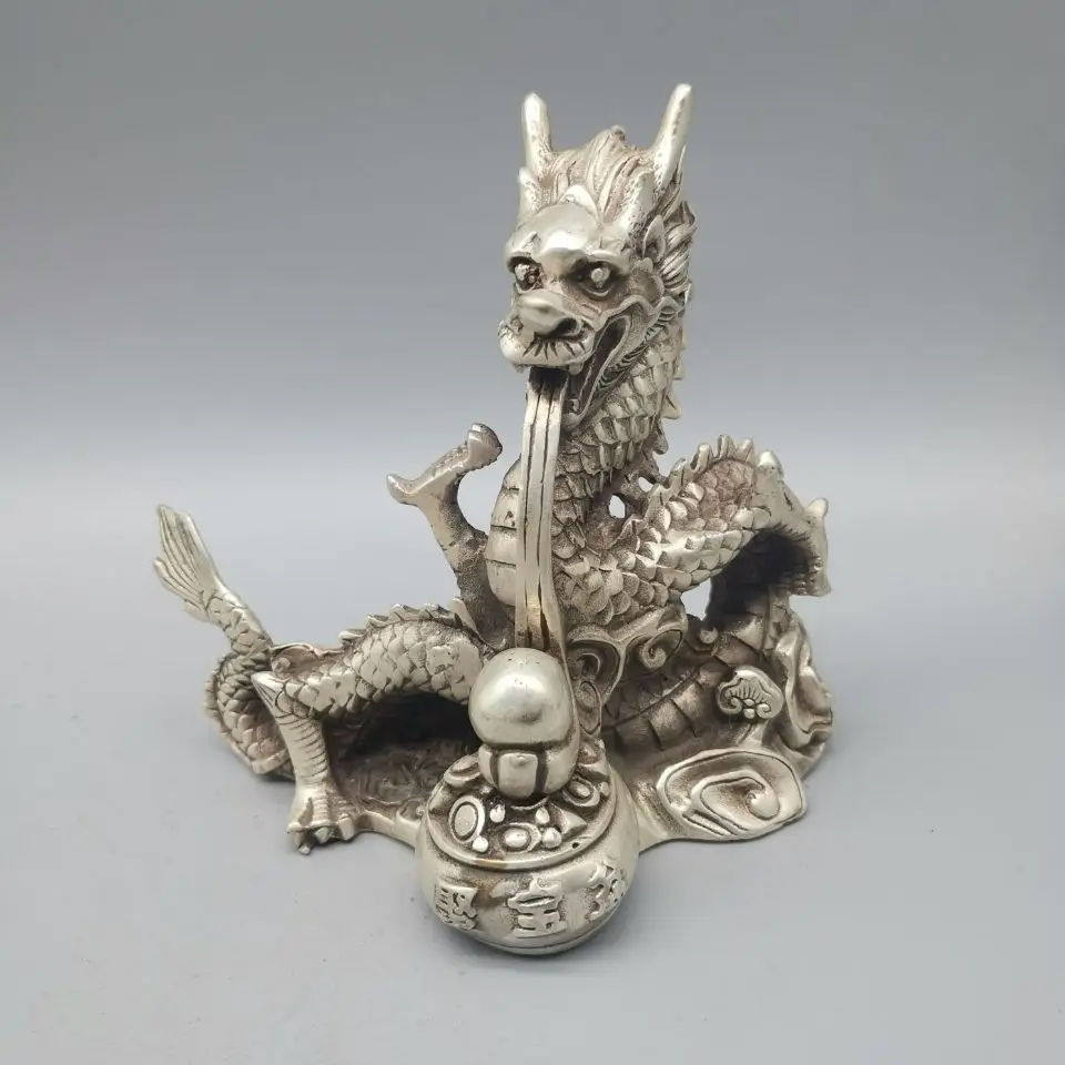 Cornucopia dragon Statue Sculpture Figurines Home Garden Decoration Statues For House