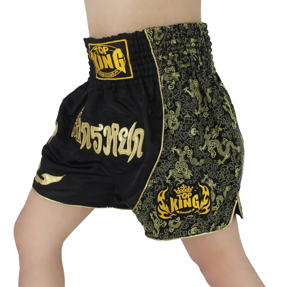 Suotf-pantalones cortos de boxeo para hombre, ropa con estampado de MMA, Tiger Muay Thai, sanda kickboxing, MMA
