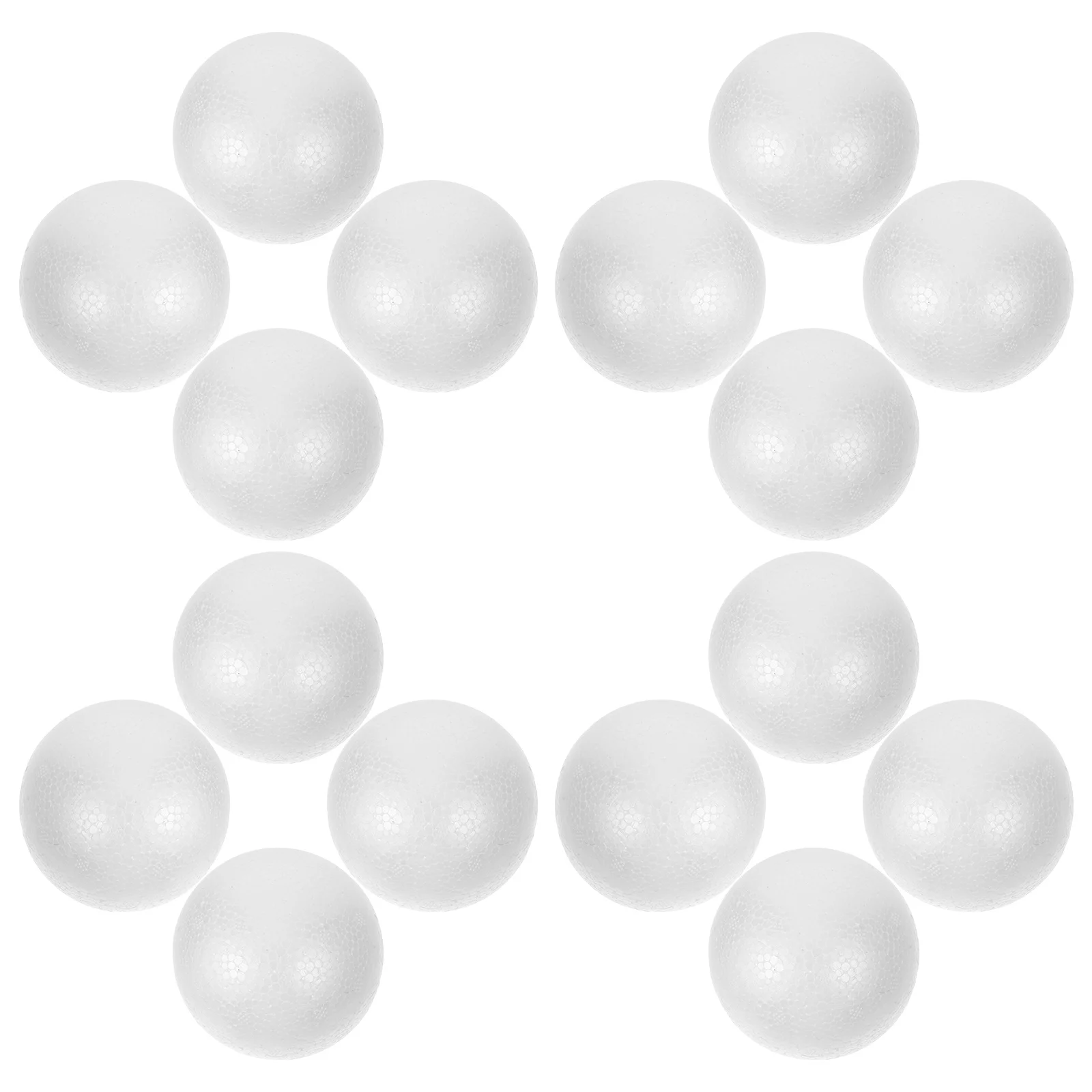 

25Pcs 7Cm Foam Ball Decorations White Polystyrene Solid Spheres for Craft DIY Holiday Party Wedding Decoration