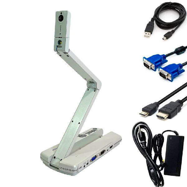 

MO-1 Portable Overhead Visual Presenter Document Camera W/Accessories Programming Controller Industrial Automation