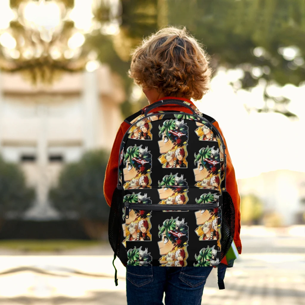 Gracias My Hero Academia para niños, mochila de gran capacidad para estudiantes, mochila escolar de dibujos animados