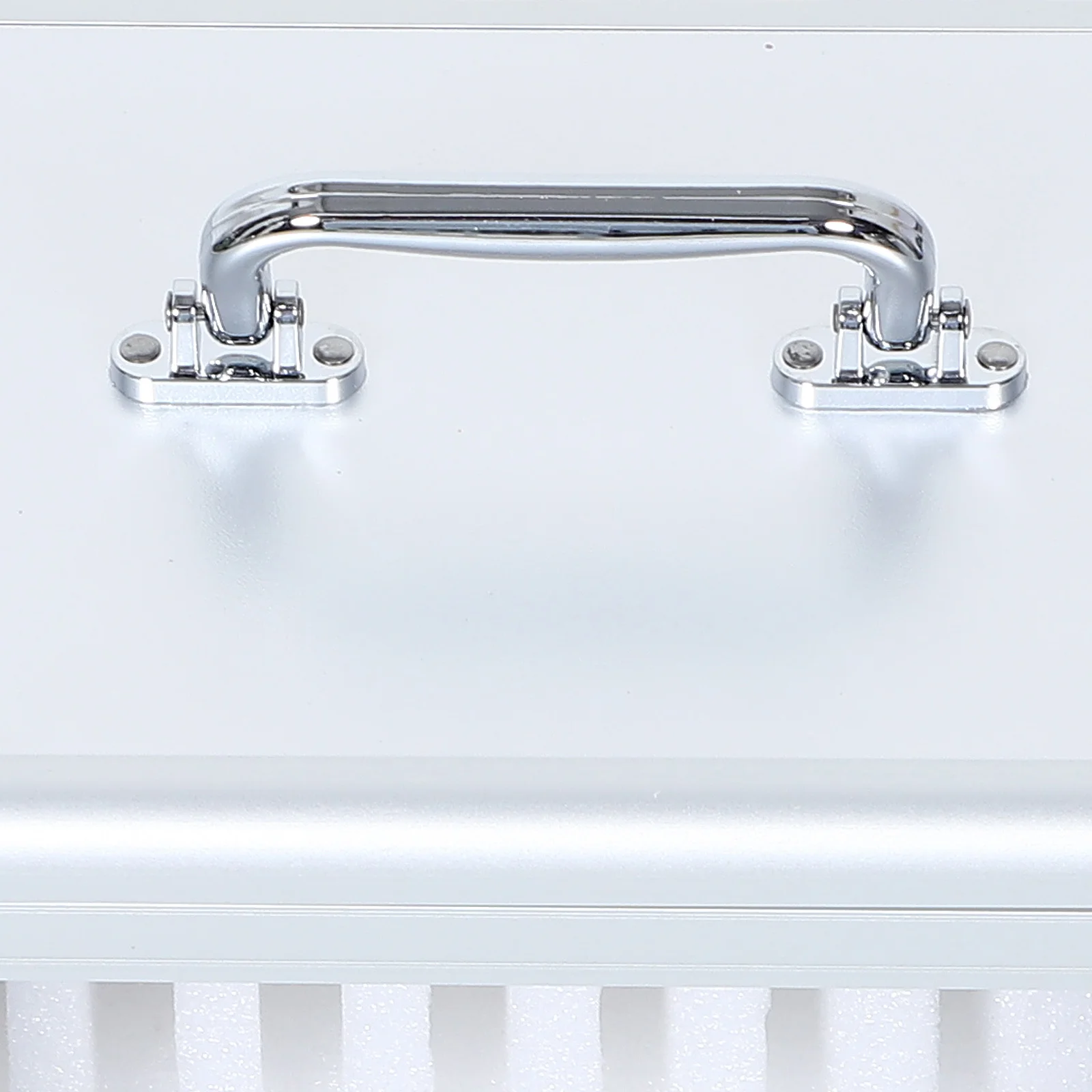 Phone Storage Box Wall-Mounted Mobile Phone Cabinet Aluminum Alloy Cellphone Locker For Classroom Office School White