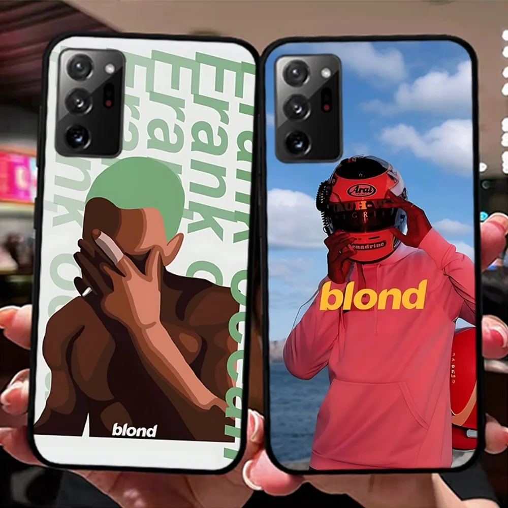 Hit Singer F-Frank O-Ocean B-Blond Phone Case For Samsung Note 8 9 10 20 Pro Plus Lite M 10 11 20 30 21 31 51 A 21 22 42 02 03