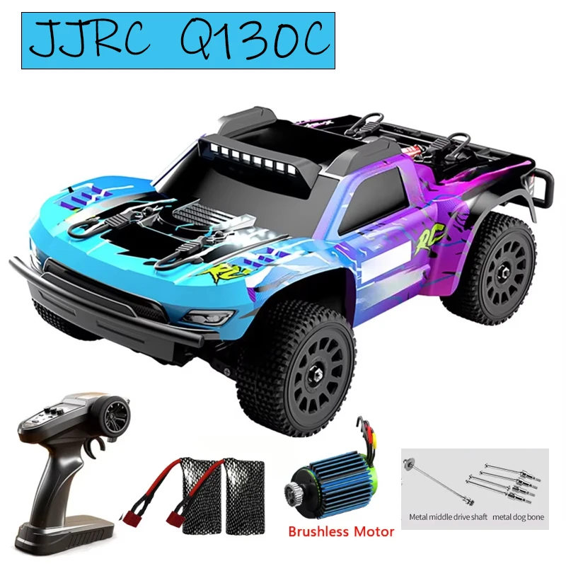 JJRC Q130 Q130-C 4WD RC Car Brushless 70km/h High Speed Off-Road Truck Remote Control Racing Toy for Adults Kids