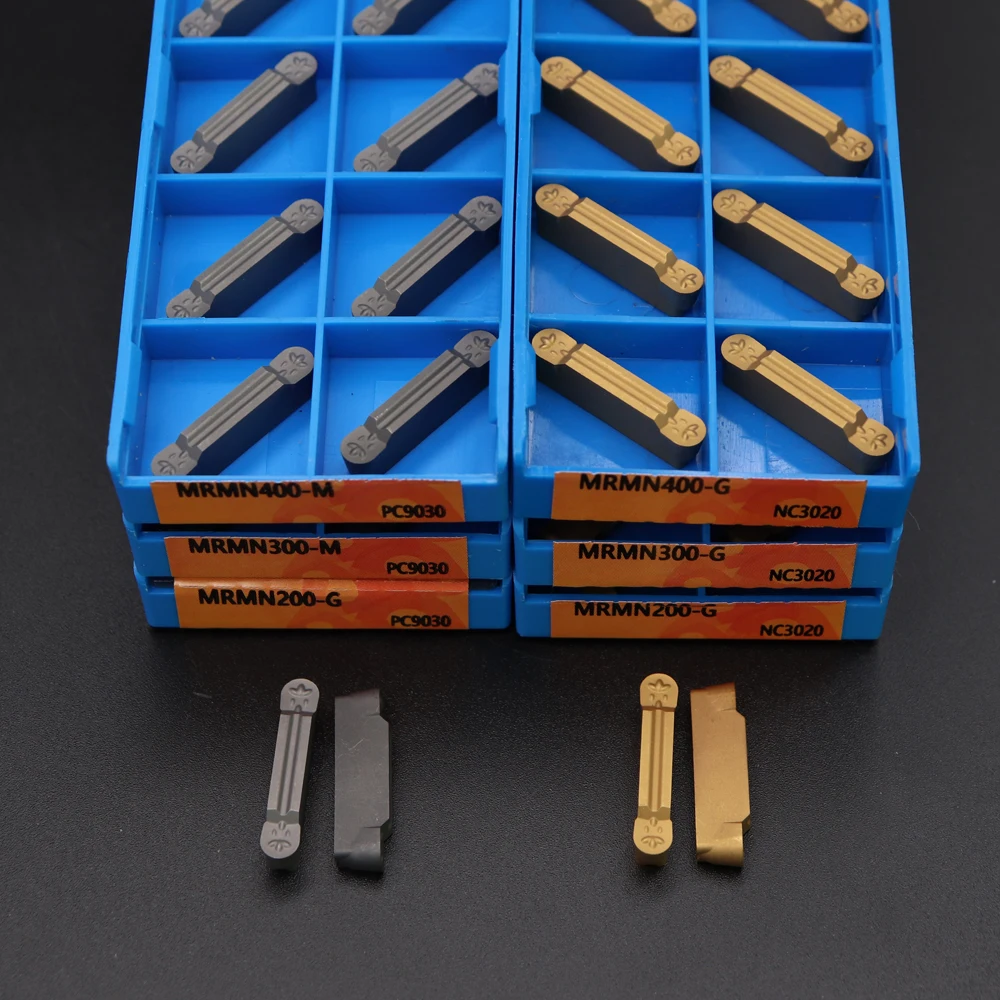 MRMN200 MRMN300 MRMN400 PC9030 NC3020 Carbide Inserts Slot Grooving Blade CNC Lathe Cutter Tool for Metal