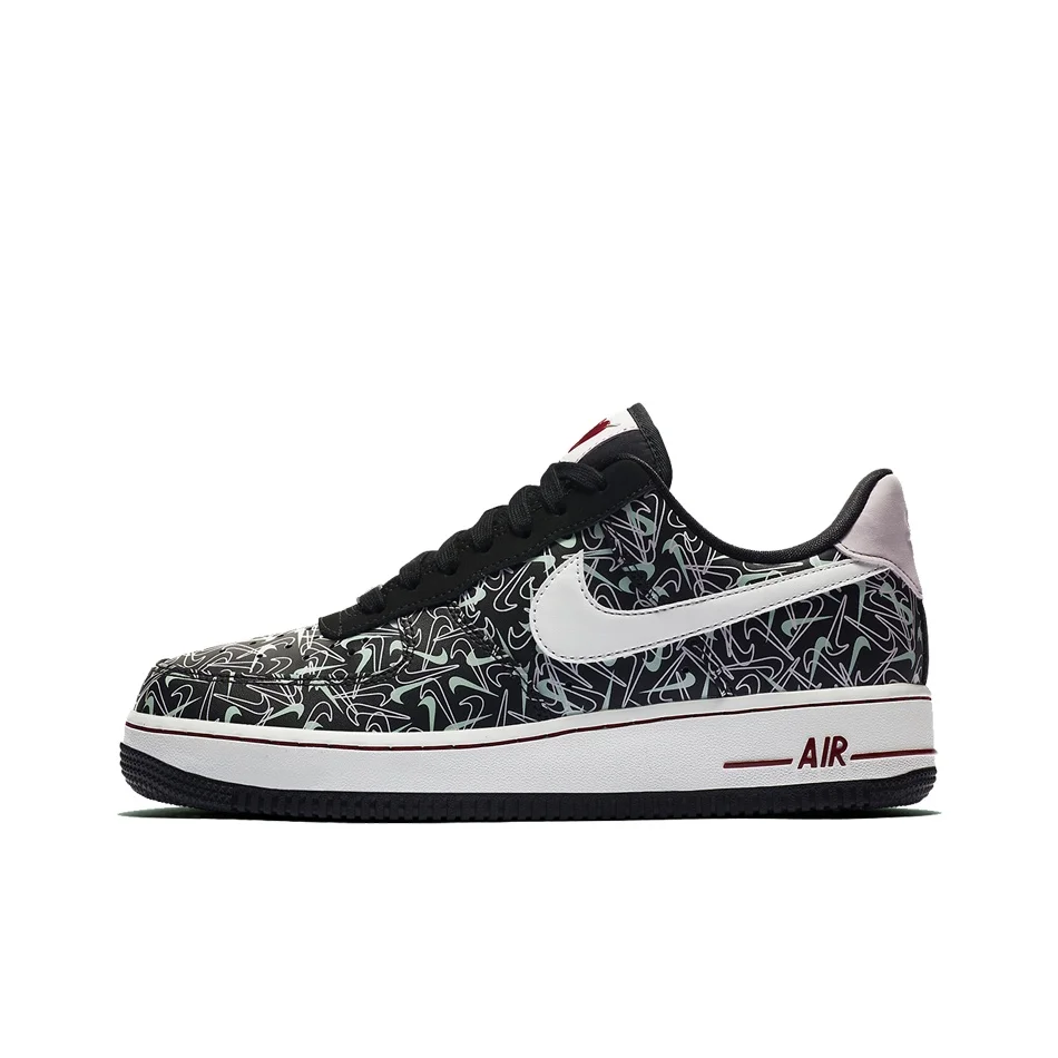 Zapatillas Nike Air Force 1 para Skateboard, de caña baja para mujer, color negro y verde, BV0319-002