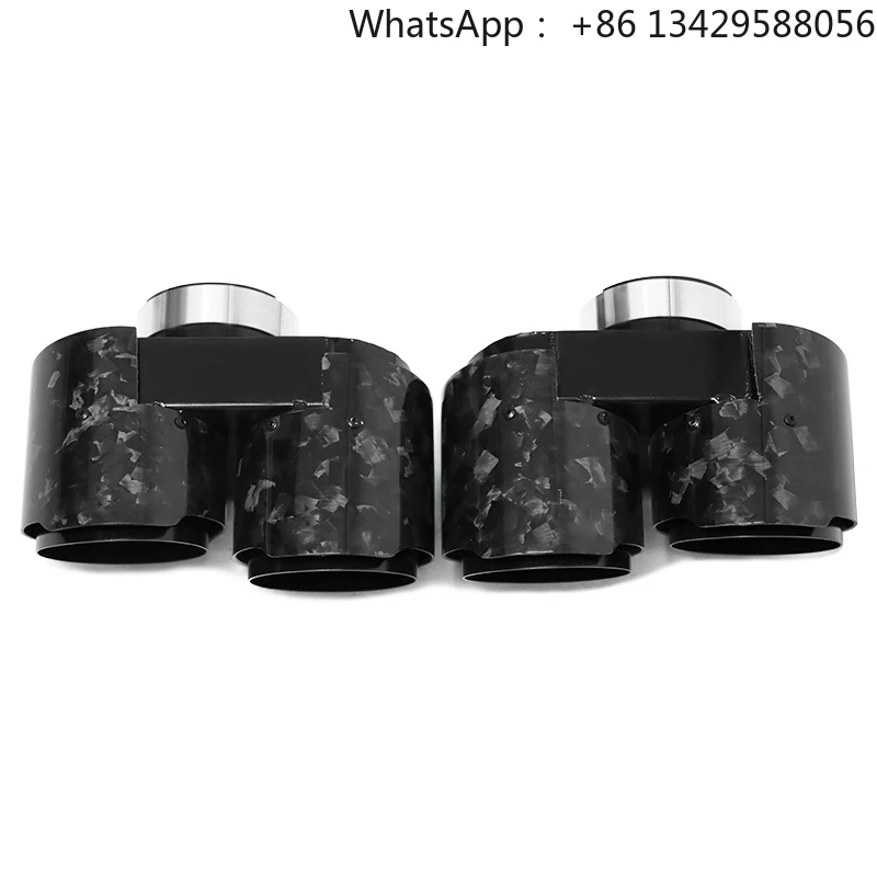 

Car Carbon Fiber Exhaust Muffler Tip Exhaust Pipe for bmw G20 G21 G22 G26 320i 325i 330i 340i 330e 420i 425i 430i