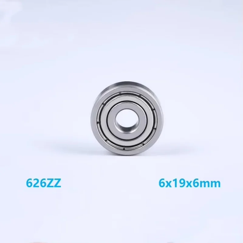 

50/100pcs 6x19x6mm 626ZZ 626-ZZ 626 ZZ Z 6*19*6mm Double metal cover Deep Groove Ball bearing Miniature Mini Ball Bearings 626Z