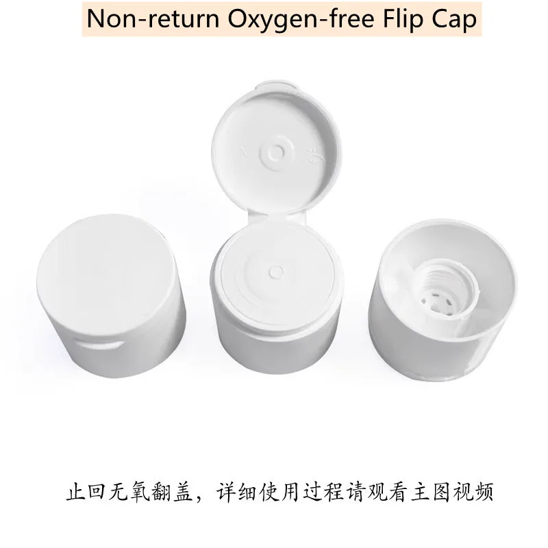 10-100pcs New High-end 50ml60ml80ml Soft Tube Empty Lotion / Cream Container Squeeze Tube With Non-return Oxygen-free Flip Cap