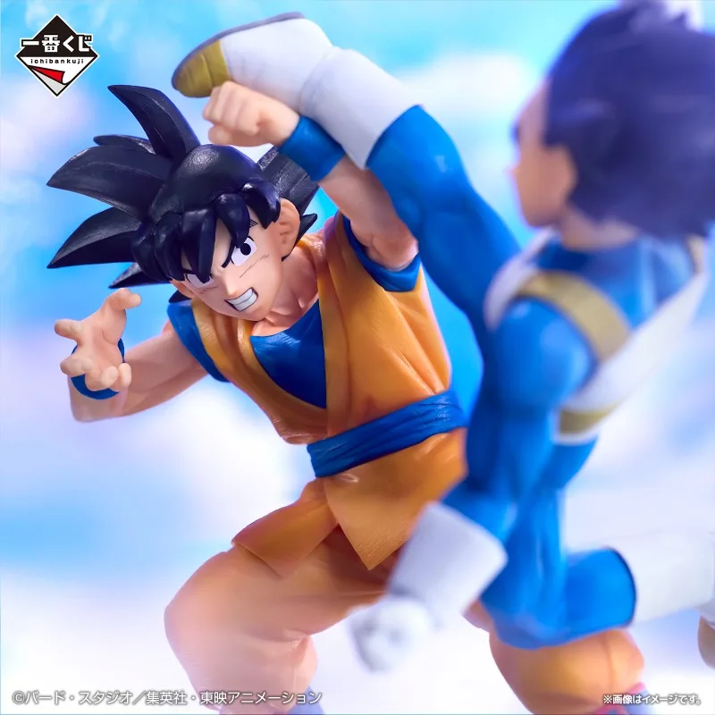 Ichiban Kuji Dragon Ball Anime Figure, Prix DAIMA, Goku, Vegeta, Modèle d'action, Jouets à collectionner, Cadeau, 19cm, En stock