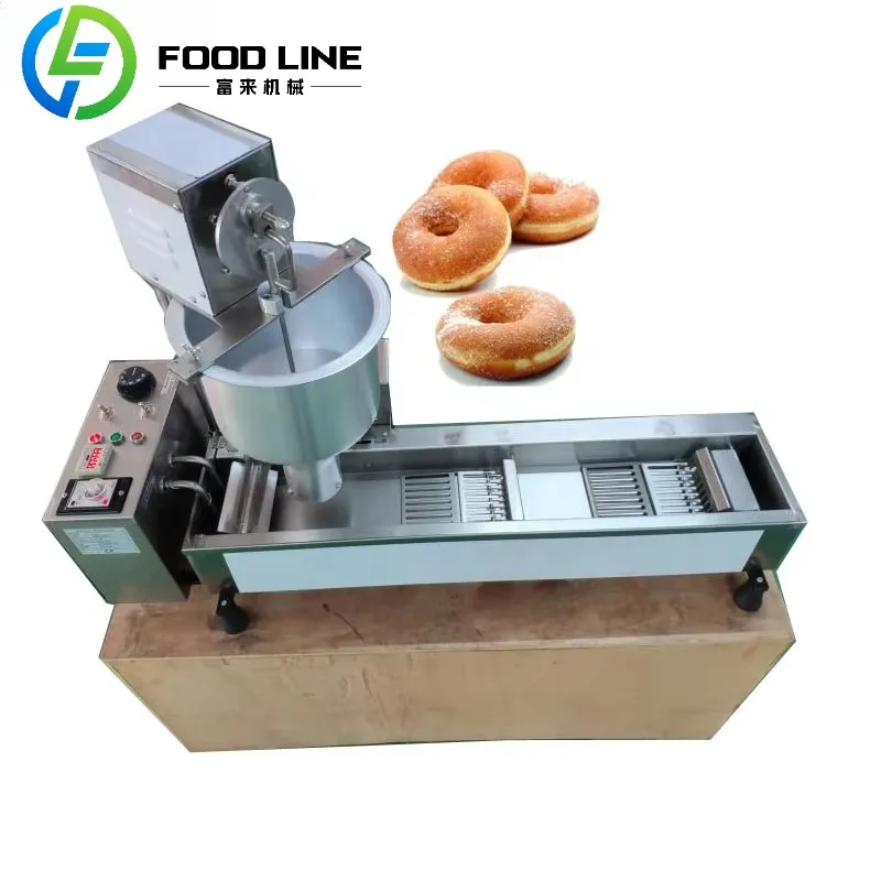 

Индивидуальная машина для изготовления пончиков FL. Профессиональная линия по производству пончиков с регулируемыми настройками размера и функциями безопасности.
