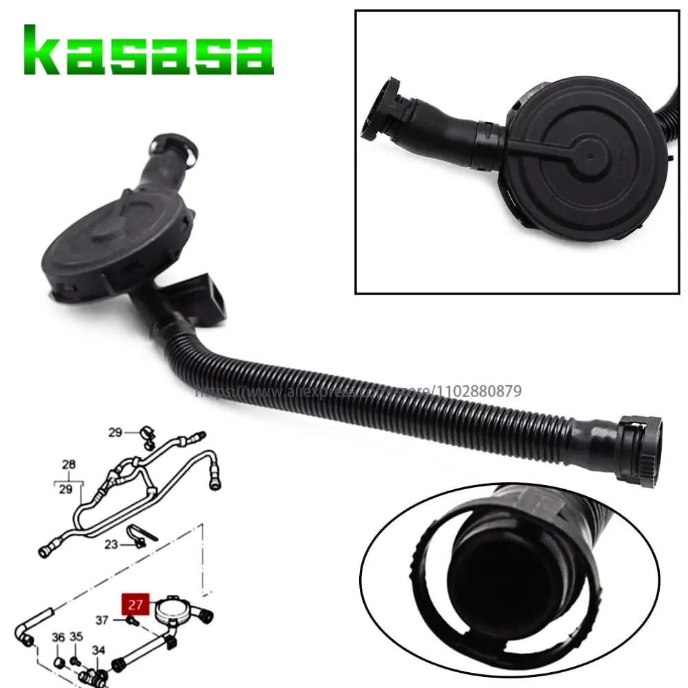 

95511076500 955 110 765 00 Car Crankcase Vent Valve Auto Parts - For Porsche Cayenne 2004-2006 3.2L V6