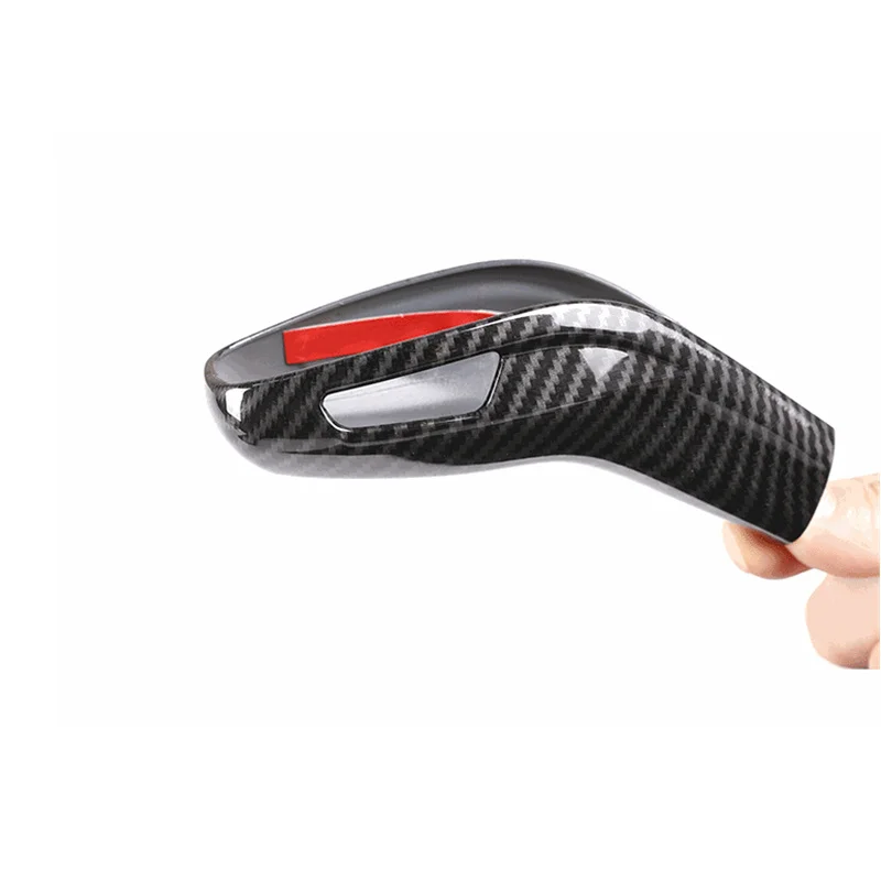 Cubierta de perilla de cambio de marchas para BMW X1, F48, X2, F47, serie 1, 2020-2022, funda de mango de agarre ABS, pegatina, accesorios interiores de coche