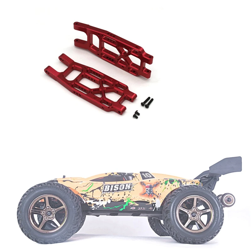 2Pcs Metal Rear Lower Suspension Arm Swing Arm ET1002 For VKAR Racing Bison V2 V3 VKAR Bison 1/10 RC Car Upgrade Parts