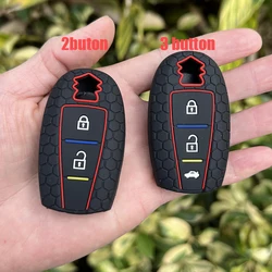 Silicone Car Key Fob Shell Protect Skin Cover Case for Suzuki Vitara Swift Ignis Kizashi SX4 Baleno Ertiga 2016 2017 2018 Remote