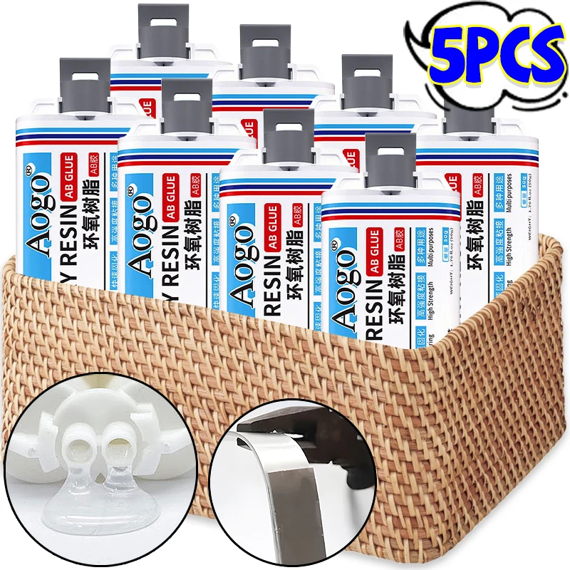

Epoxy AB Adhesive Waterproof Gel Fast Curing Multi-Surface Adhesive for Home Repair Metal Ceramic Wood Stone Bonding Glue Set