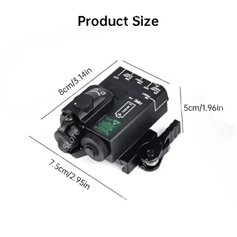 Red‑Green Laser Accessory Kit: MINI‑A2 PEQ15,20mm Picatinny Rail, Outdoor Hobby Gear for M300 M600