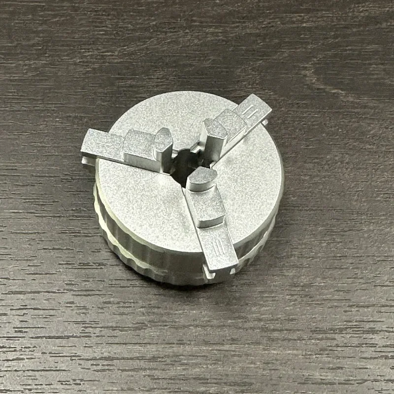 High-Precision 1-30mm Mini Bench Vise Chuck, Aluminum 3-Jaw Clamp for Drilling & CraftingGoods in stockGoods in stock