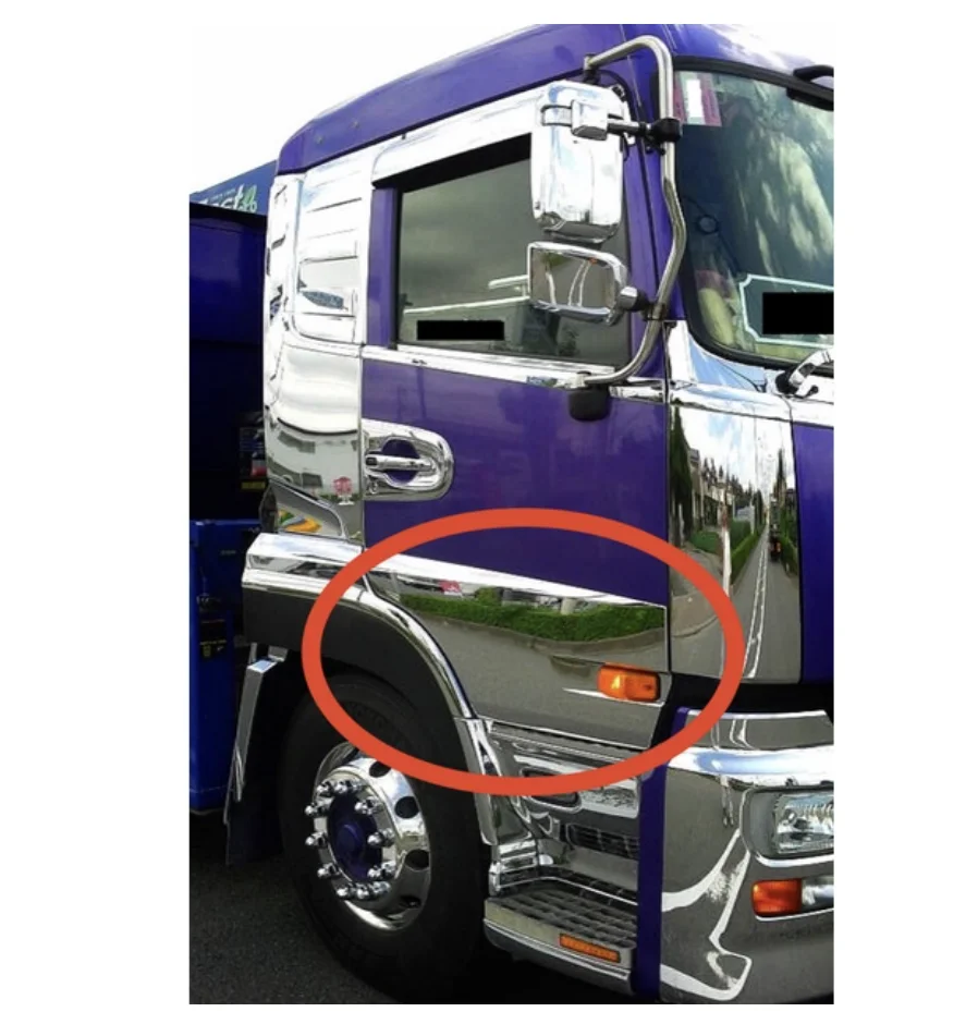 HIGH QUALITY ELECTROPLATING DOOR TRIM FOR NISSAN DIESEL UD QUON CD4 CW4 CG4 CK4 TRUCK