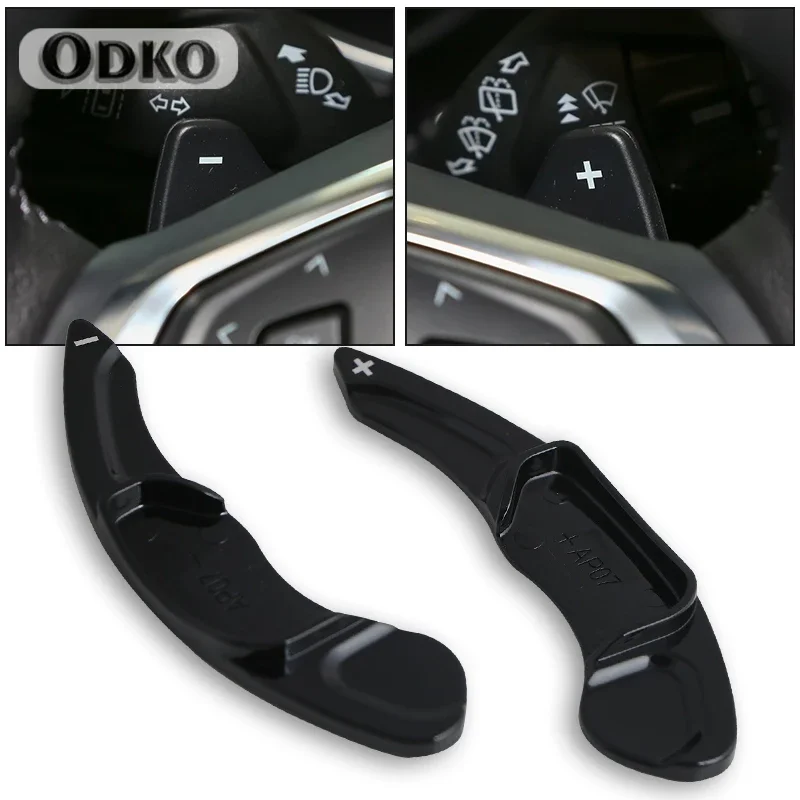 Paleta de volante de coche, extensión de palanca de cambios DSG para Ford Mondeo MK5 Wagon Taurus S-MAX Galaxy Edge Sport Fusion, accesorios